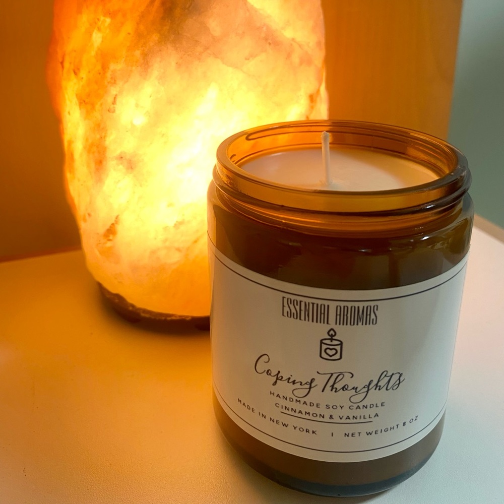 Handmade Soy Candle Coping Thoughts 💭